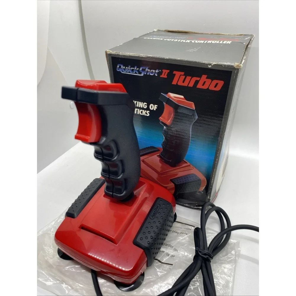 QuickShot II (2) Turbo Joystick Boxed